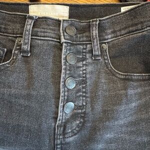 Everlane Charcoal Button Fly Jeans